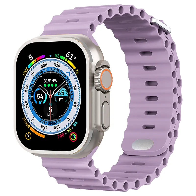 Apple Watch ocean band#color_light purple