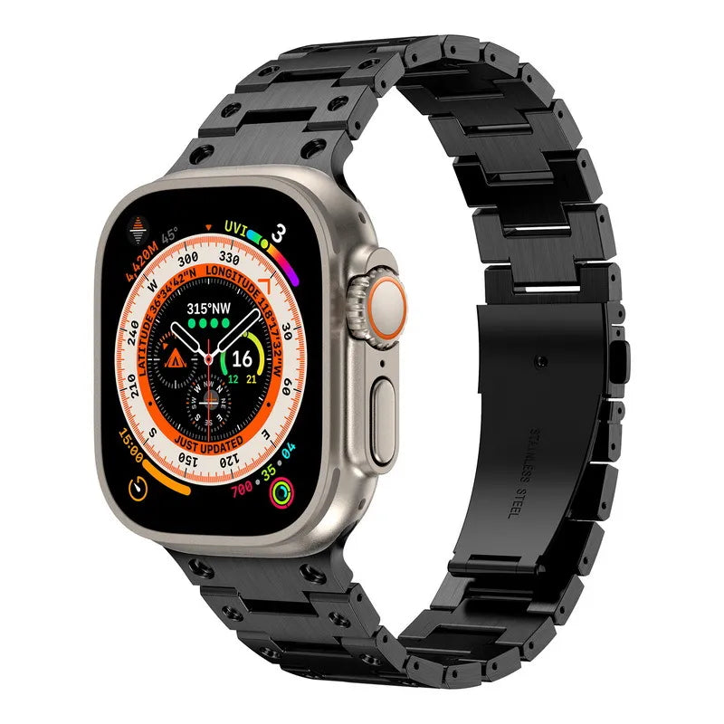 Apple Watch Steel Band#color_black