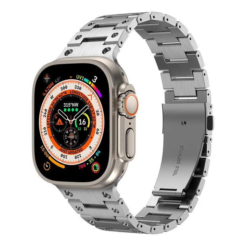 Apple Watch Steel Band#color_silver