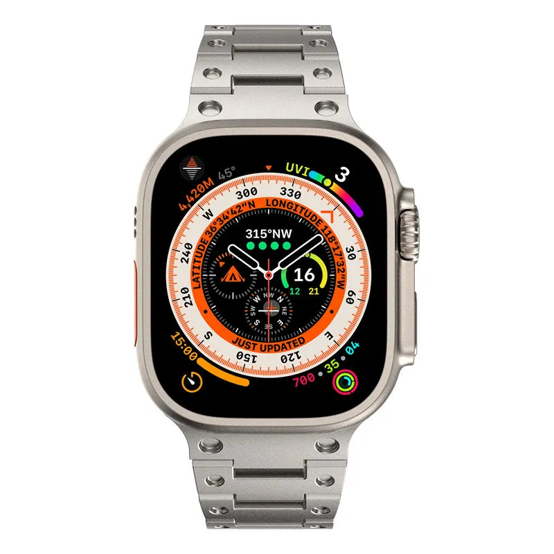 Apple Watch Steel Band#color_titanium
