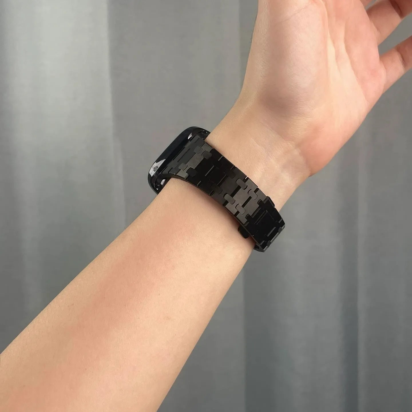 Apple Watch steel band#color_black