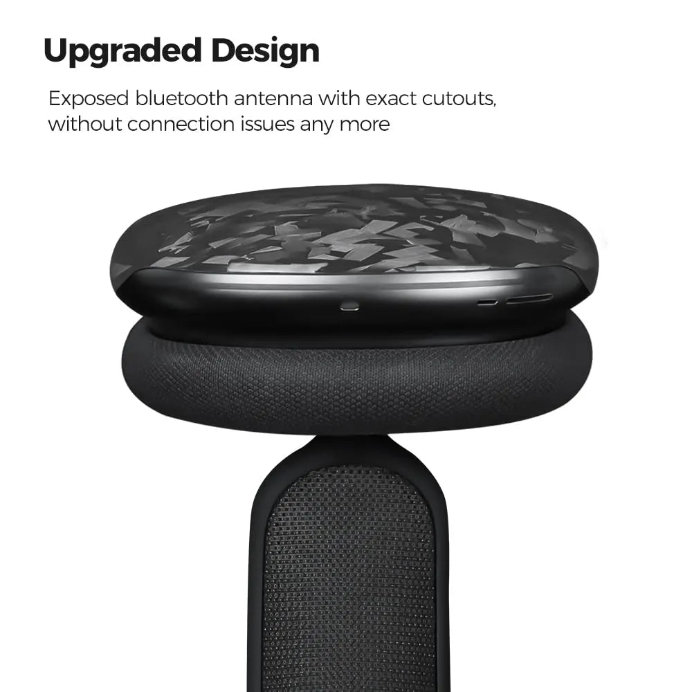 carbon fiber AirPods Max case#color_forged black