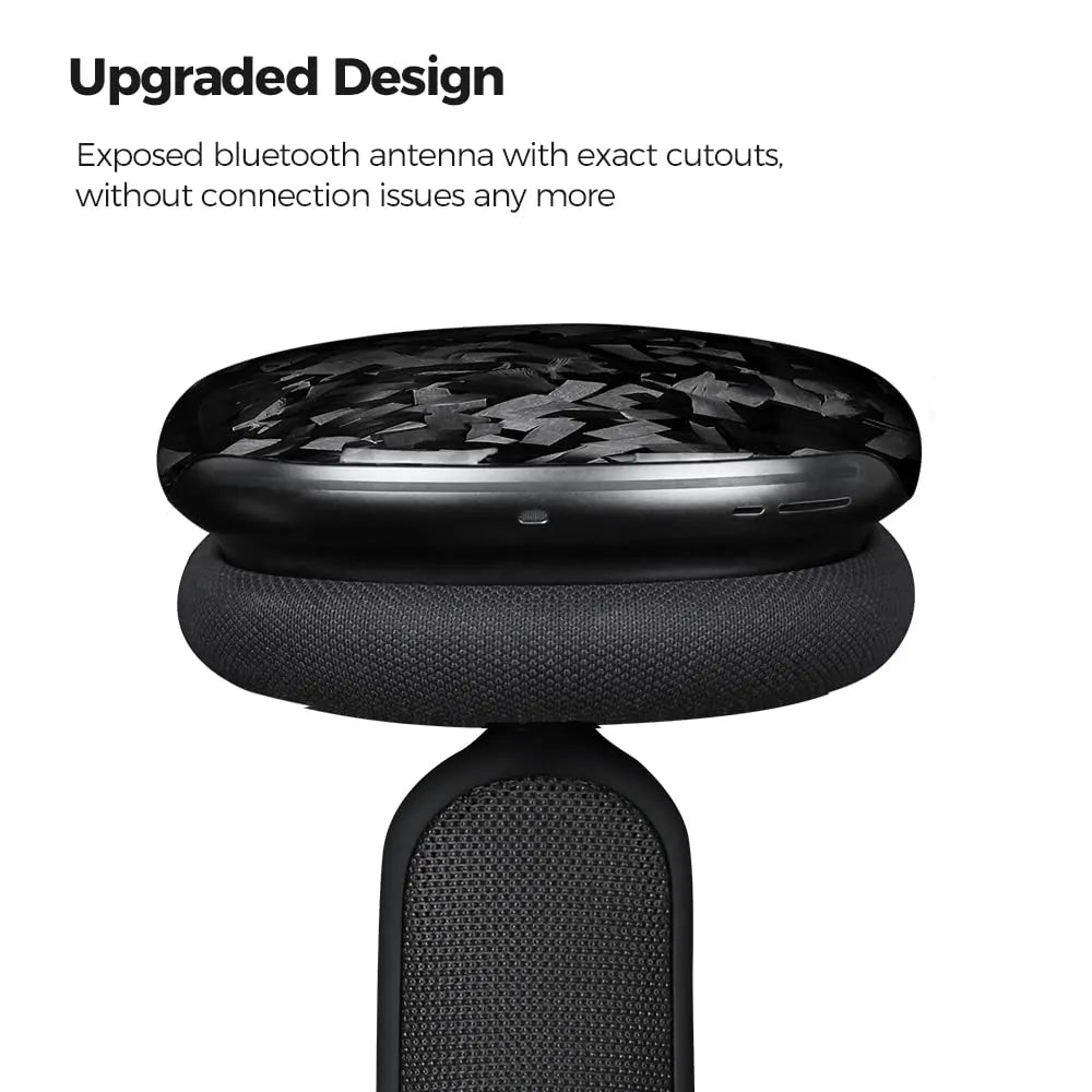 carbon fiber AirPods Max case#color_bright forged black