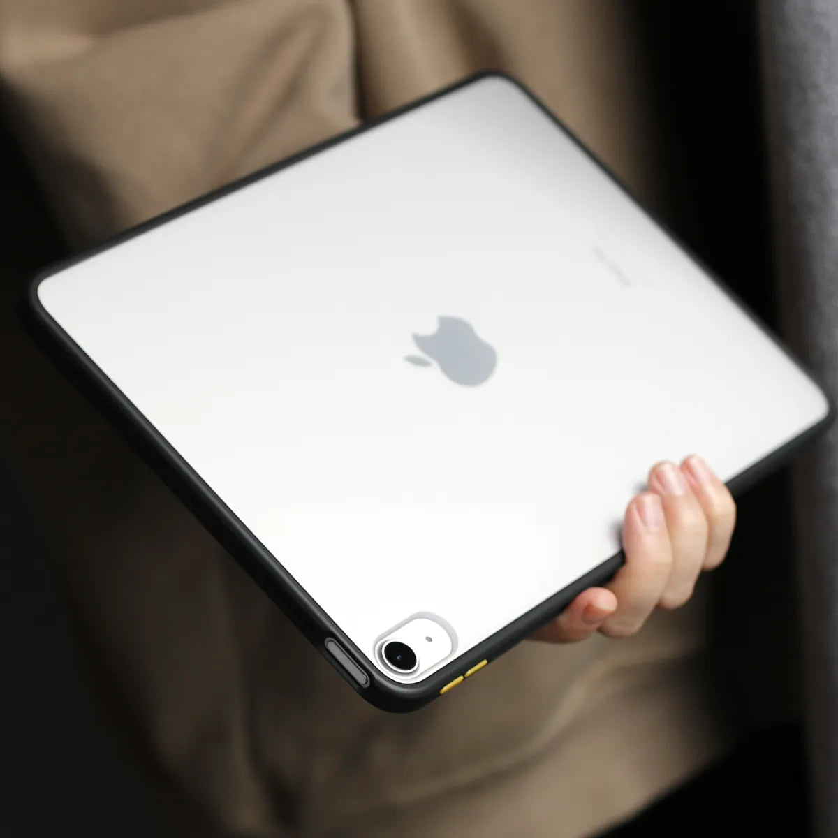 Clear iPad Air 5 case real photo