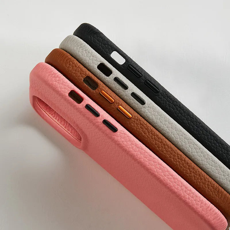 Leather iPhone Case with MagSafe | Cute