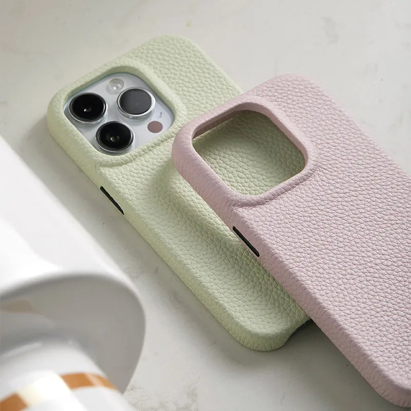 Leather iPhone Case with MagSafe | Cute