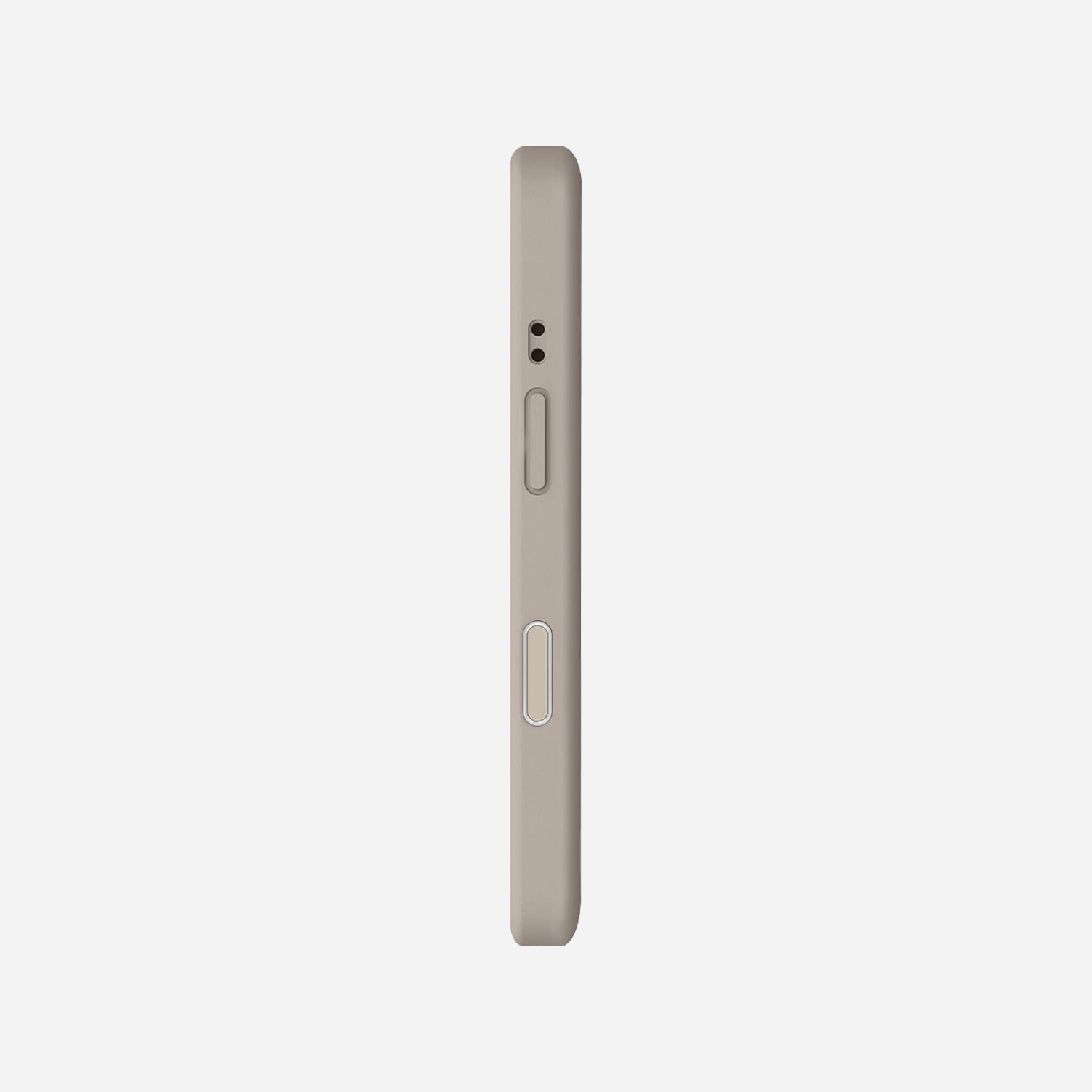 Magnetic iPhone 16 Pro Max silicone case#color_titan gray
