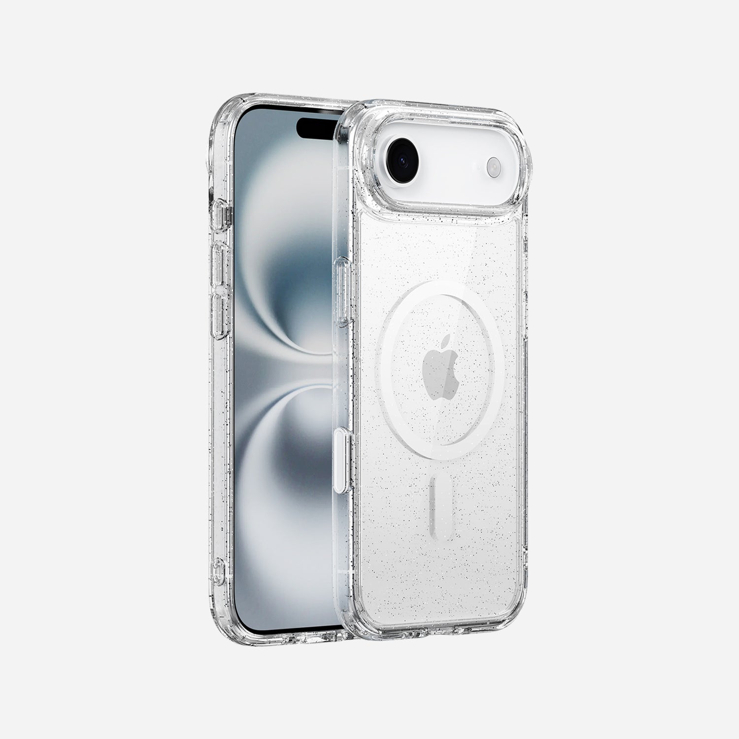 Glitter iPhone Air Clear Case with MagSafe