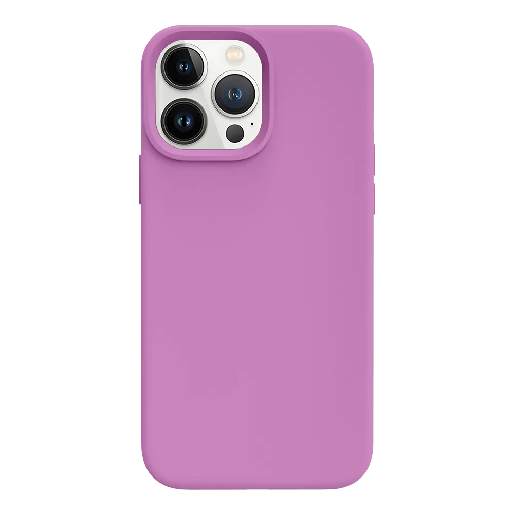 iPhone 13 Pro silicone case - lilac purple#color_lilac purple