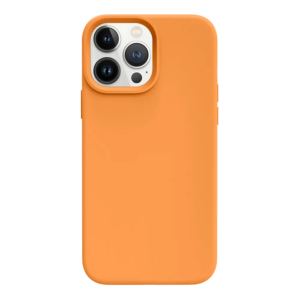 iPhone 13 Pro silicone case - orange#color_orange