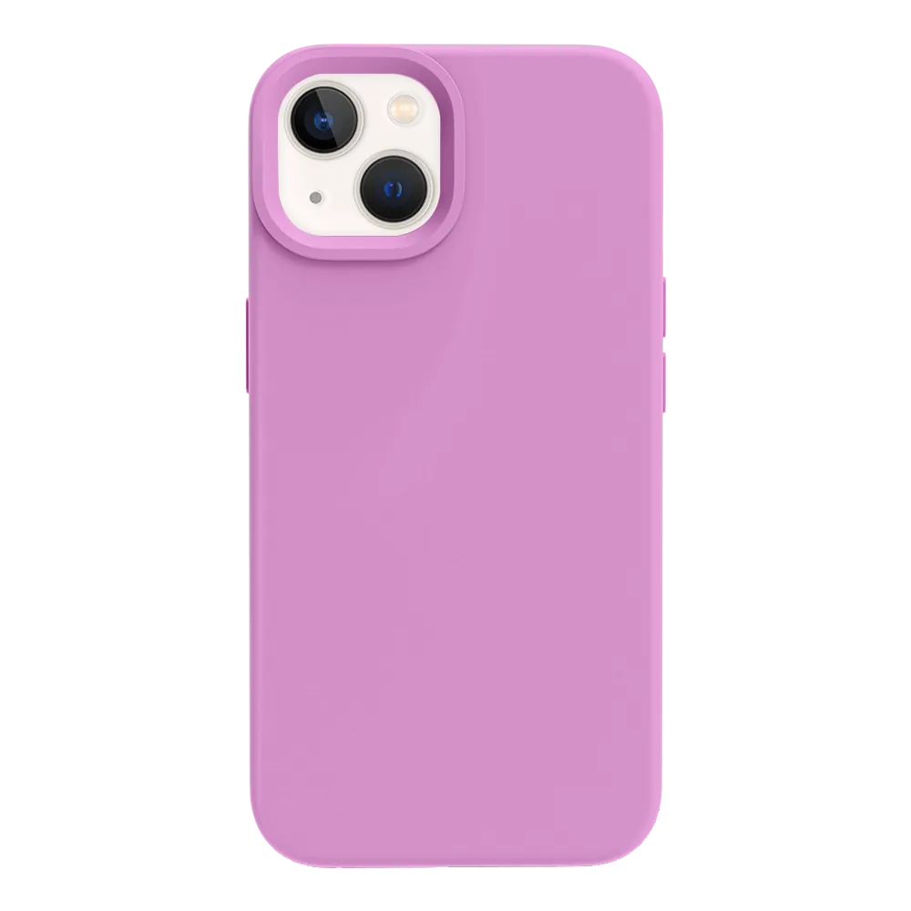 iPhone 13 silicone case - lilac purple#color_lilac purple