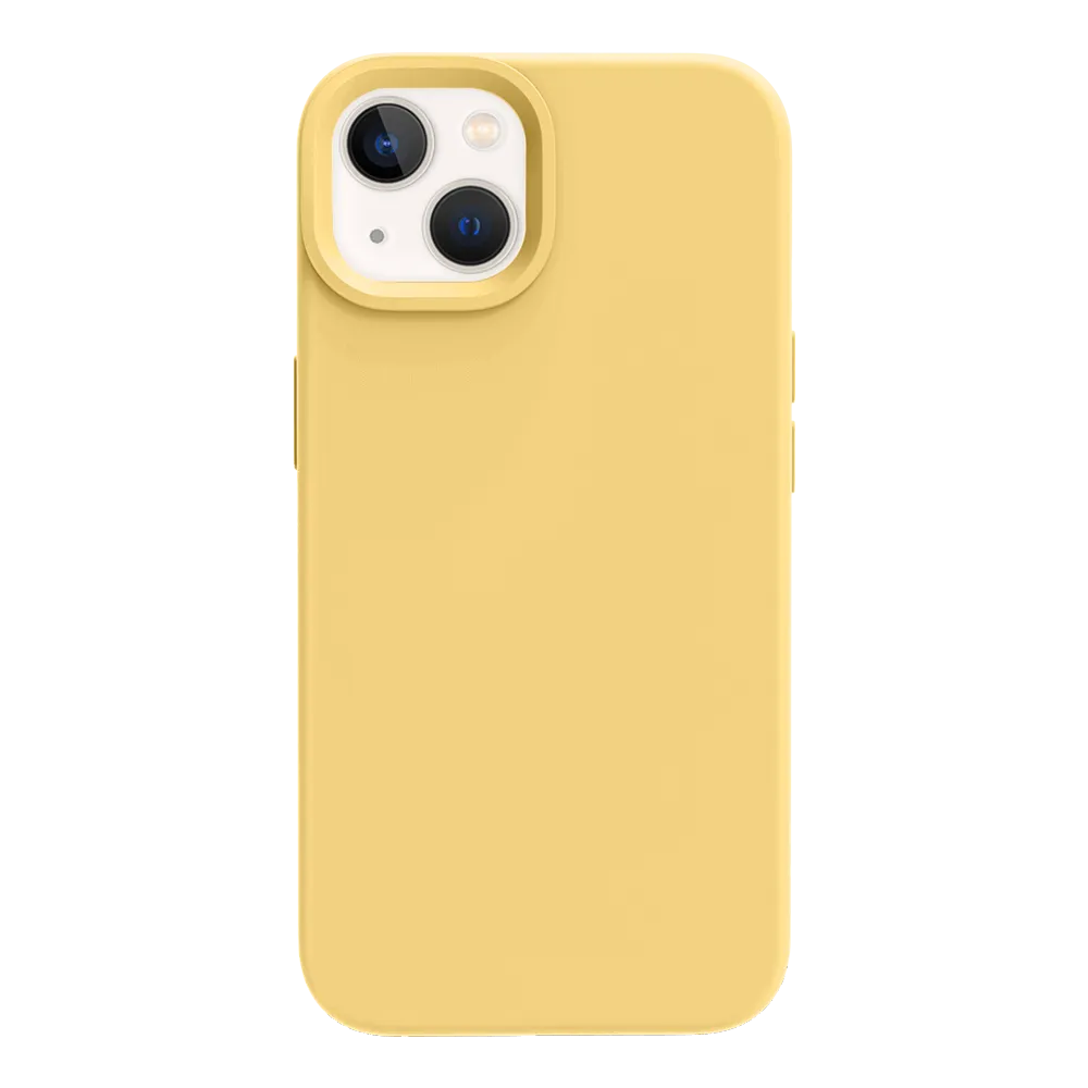 iPhone 13 silicone case - yellow#color_yellow