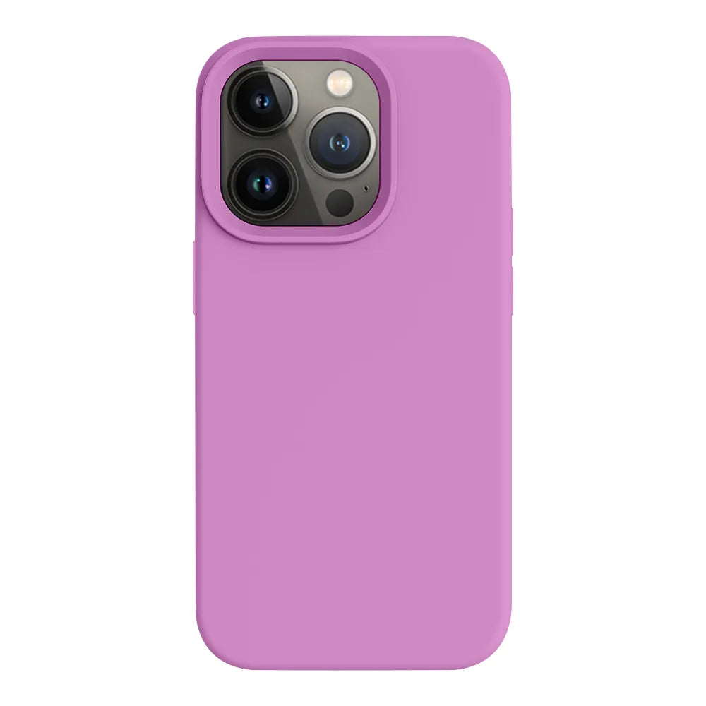 iPhone 14 Pro silicone case - lilac purple#color_lilac purple