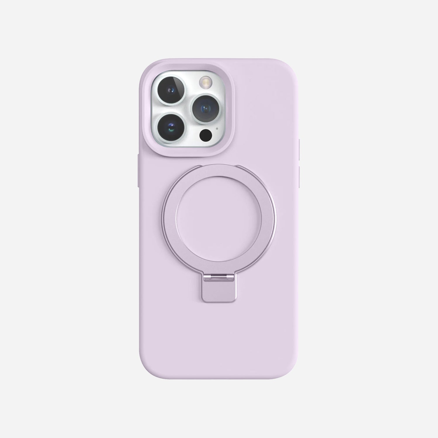 iPhone 15 Pro Max Silicone Case with Stand