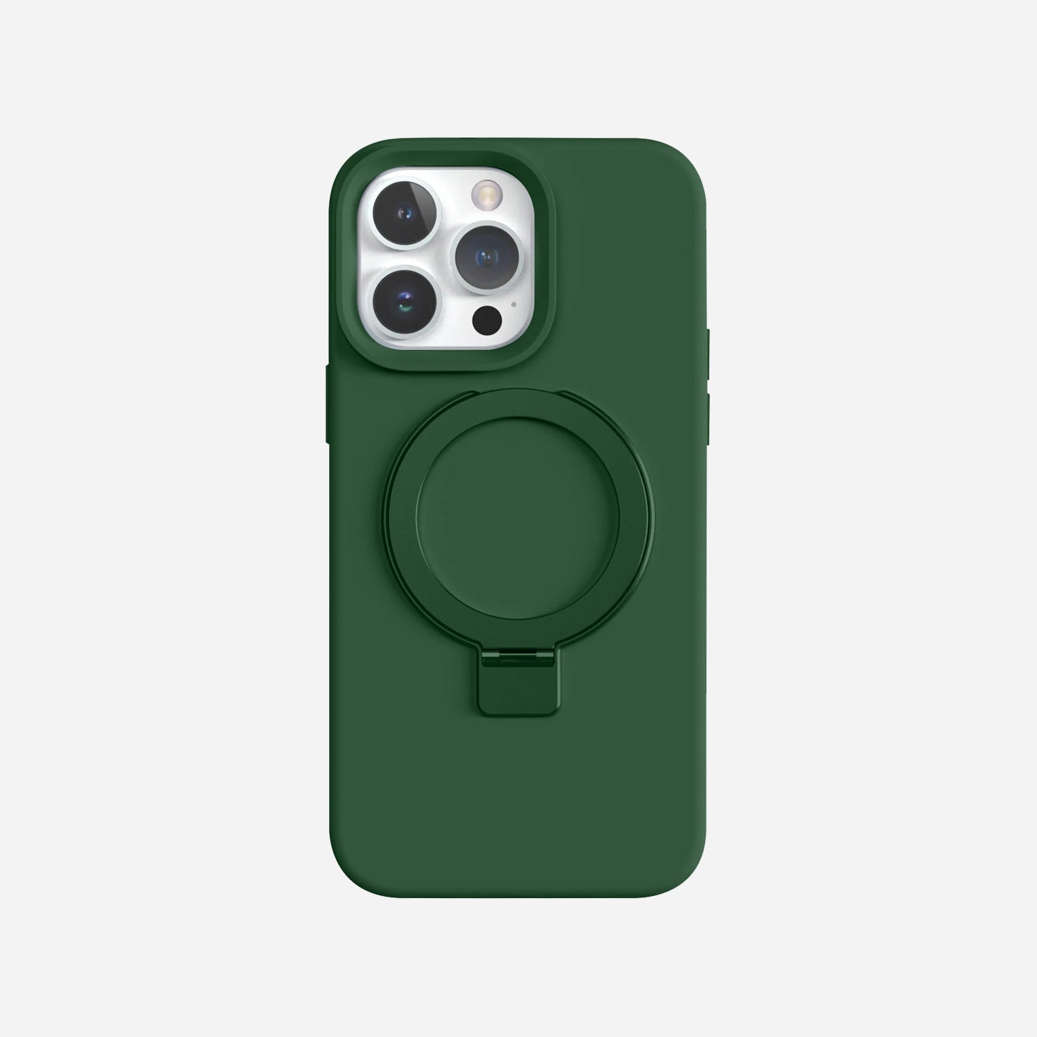 iPhone 15 Pro Max Silicone Case with Stand