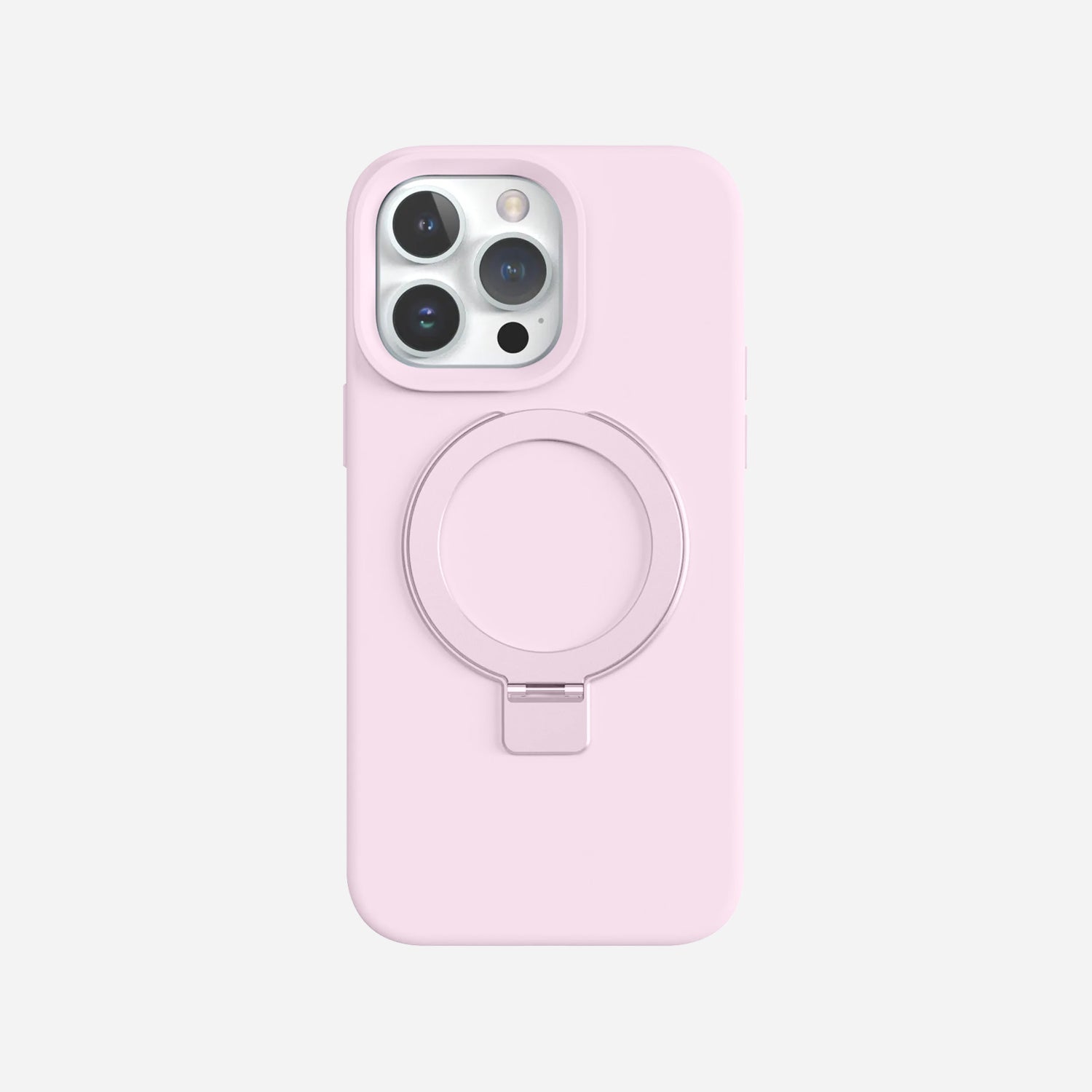 iPhone 15 Pro Max Silicone Case with Stand