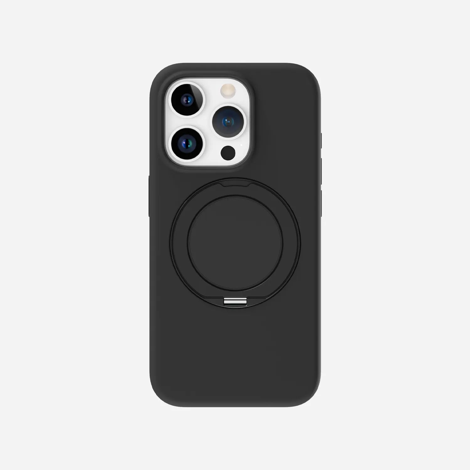 iPhone 15 Silicone Case with Stand
