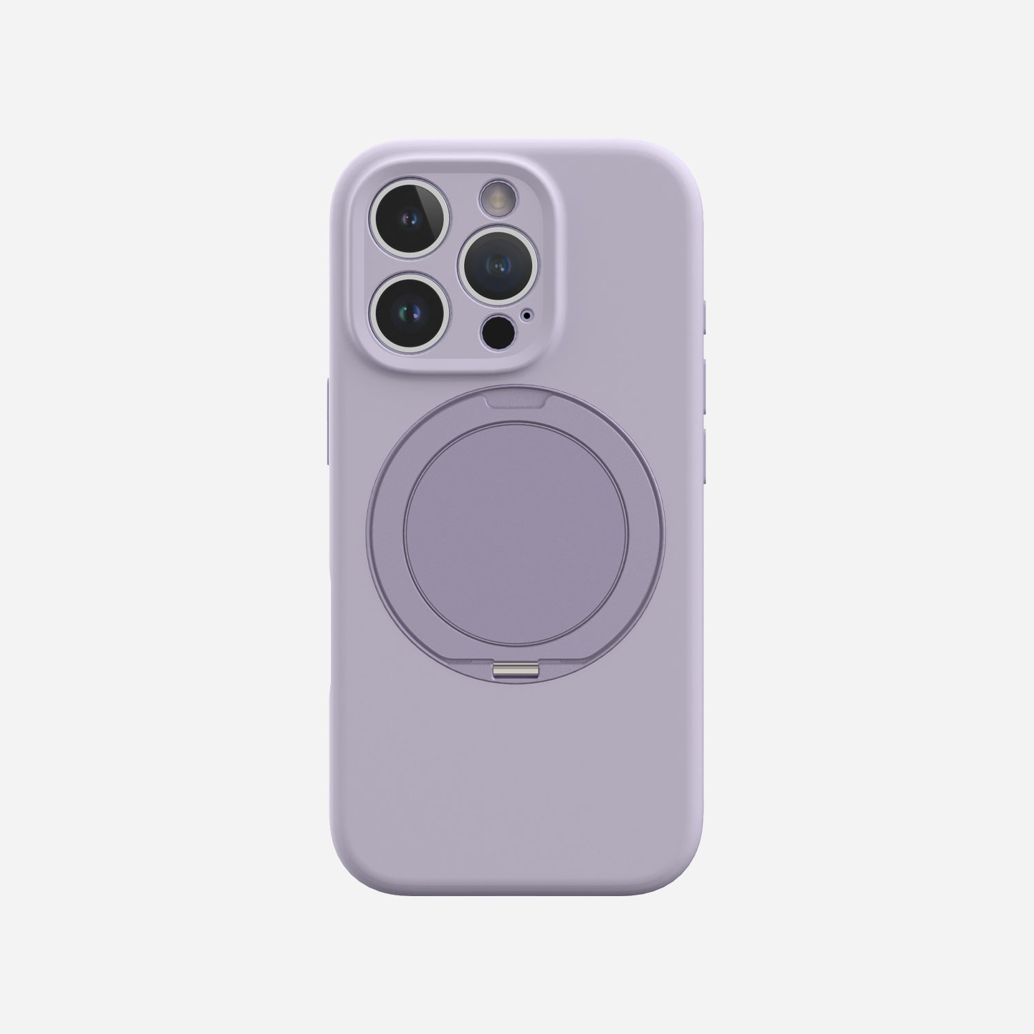 iPhone 16 Pro silicone case with stand#color_cloud mauve