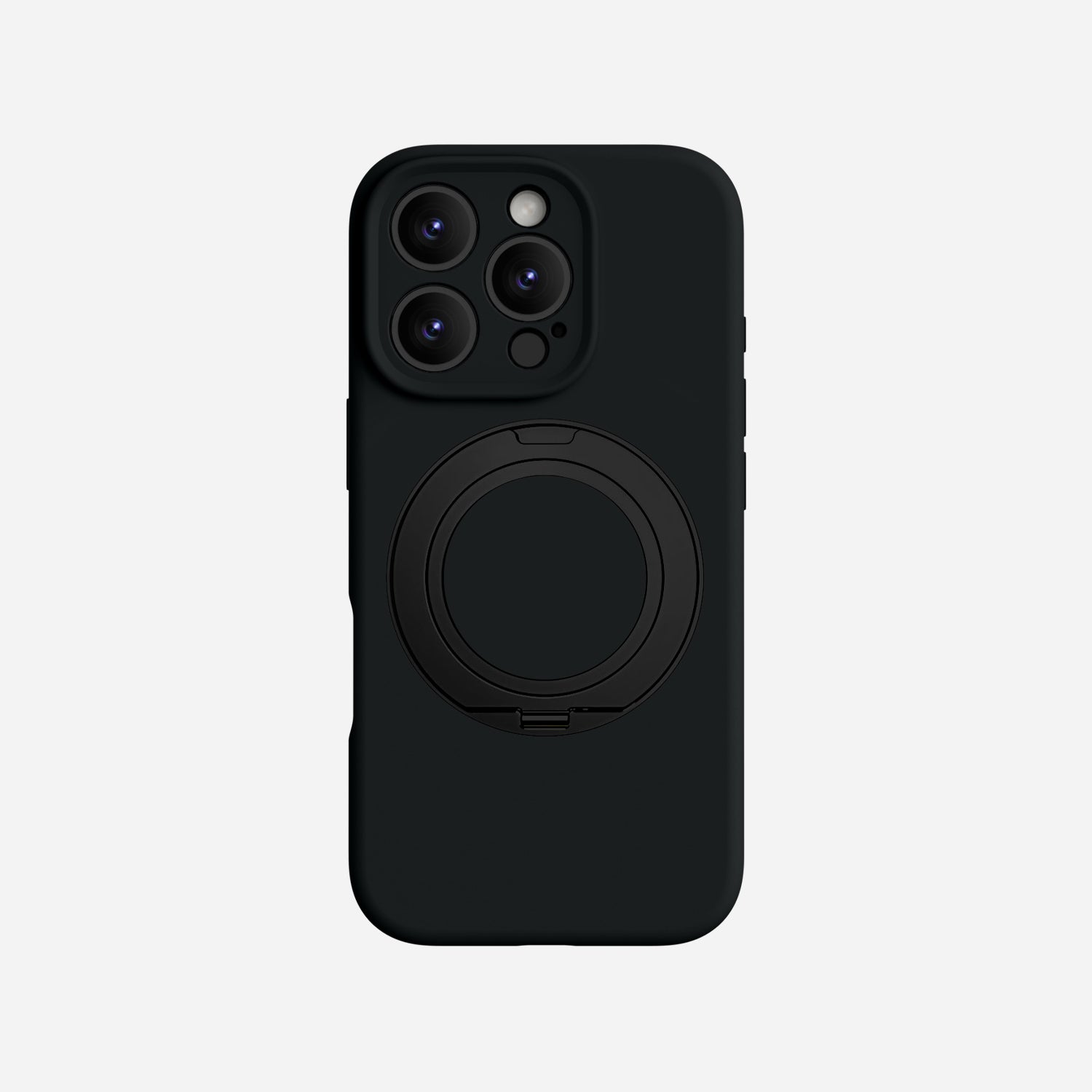 iPhone 15 Pro Max Silicone Case with Stand