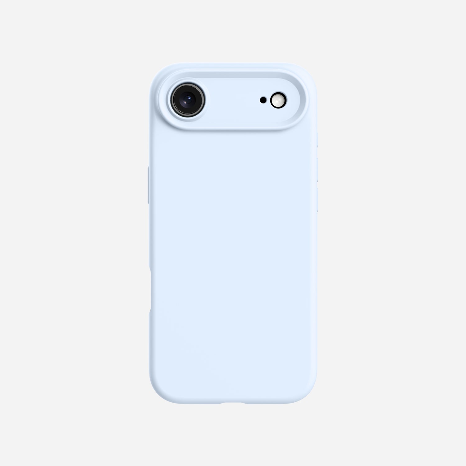 Best iPhone Air Silicone Case with Camera Control Button - OTOFLY Light Blue