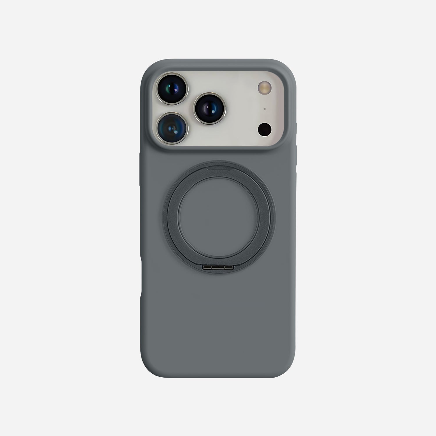 iPhone 17 Pro Silicone Case with Stand