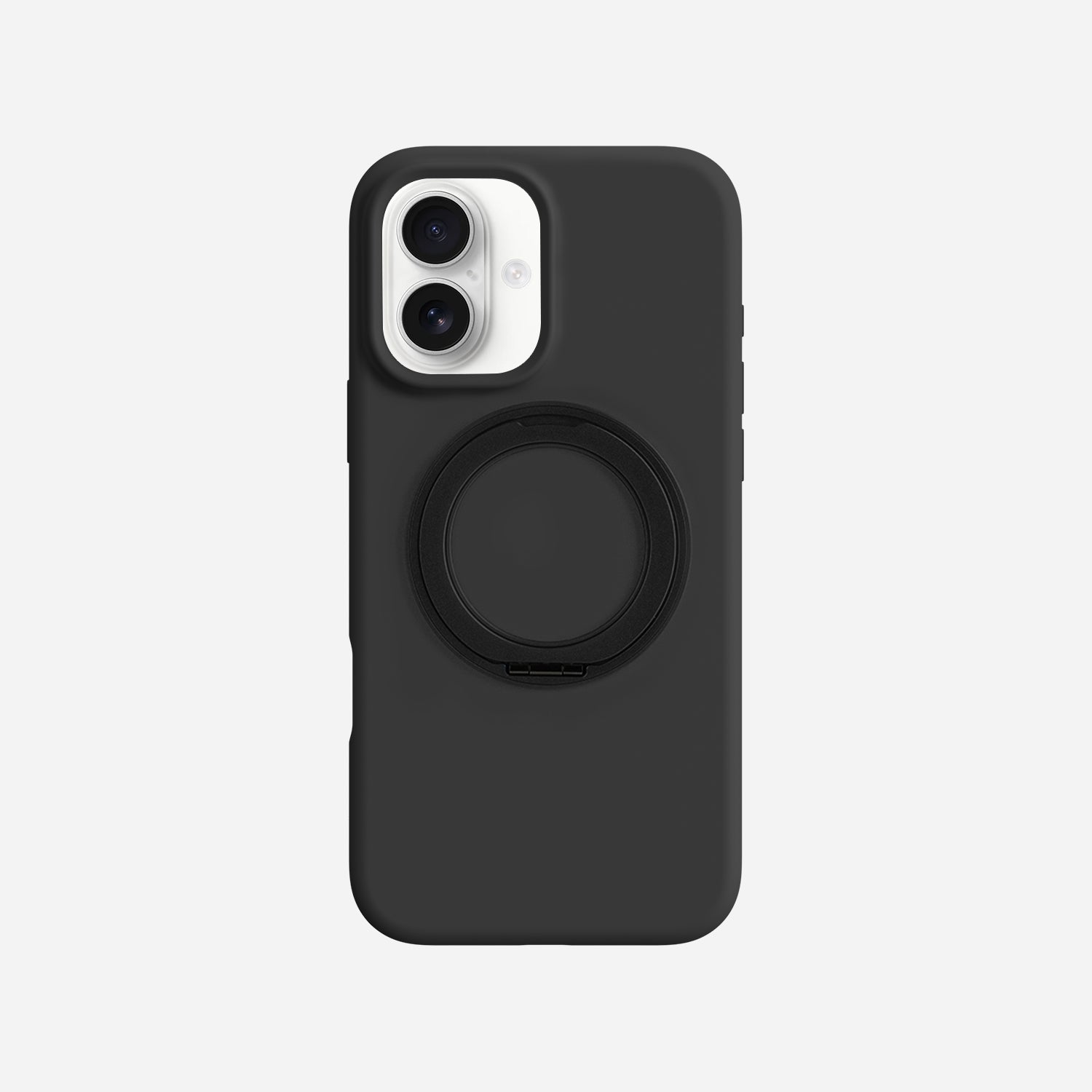 iPhone 17 Silicone Case with Stand