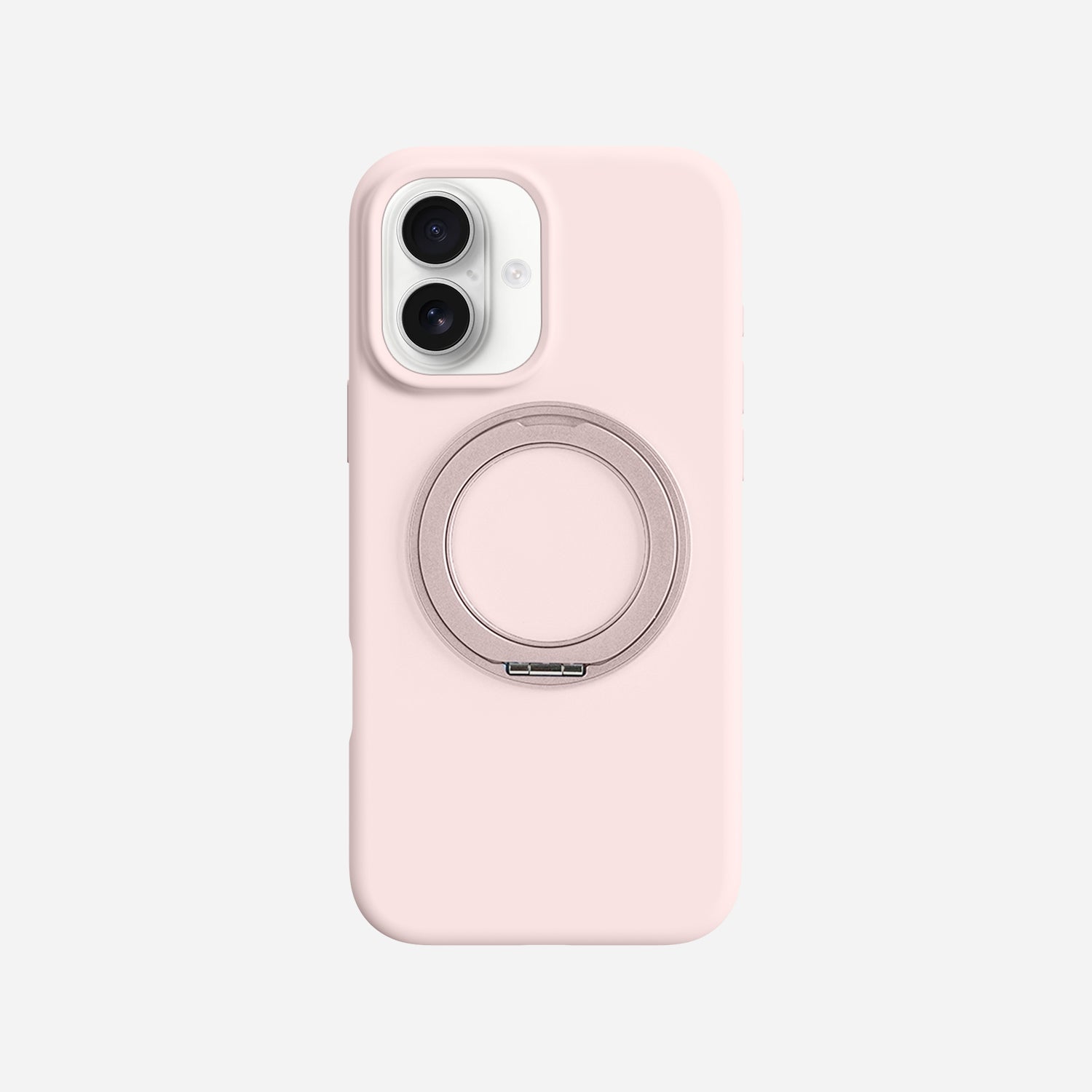 iPhone 17 Silicone Case with Stand