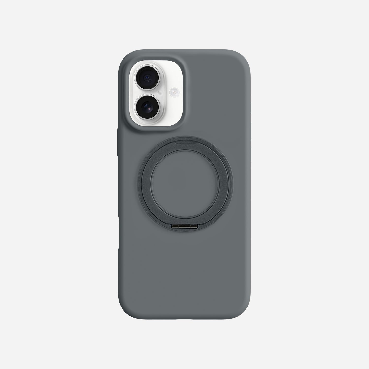 iPhone 17 Silicone Case with Stand
