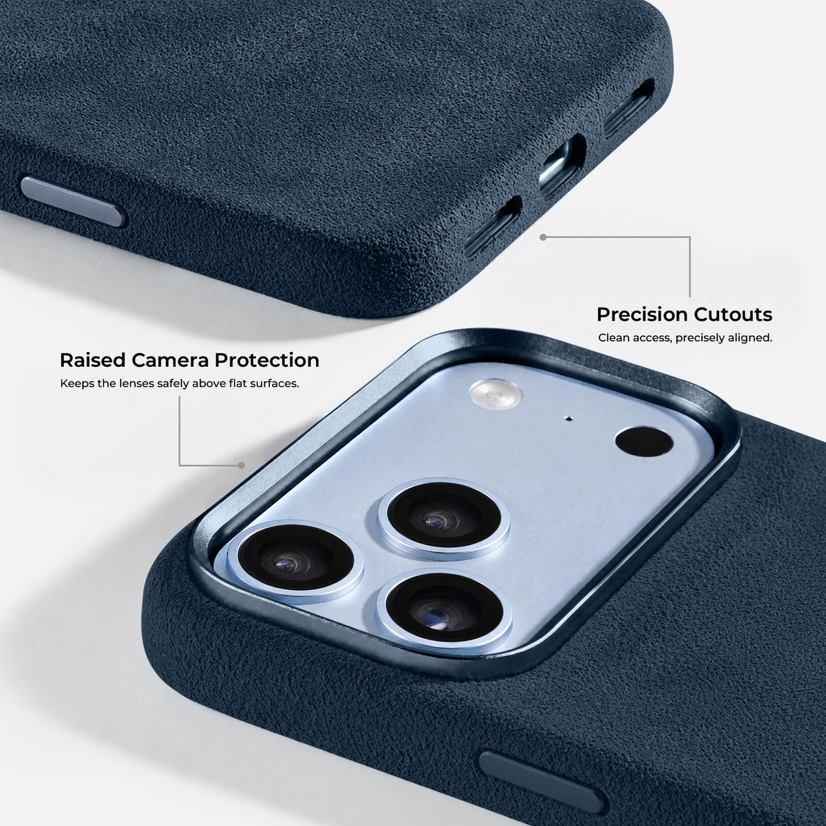 iPhone 17 Pro Alcantara Case