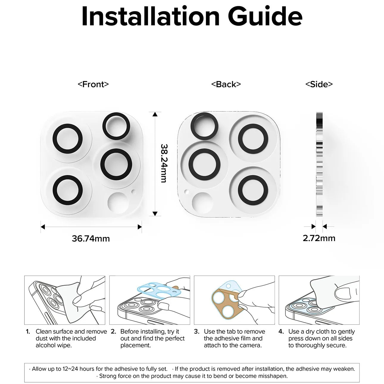 iPhone Camera Glass Protector