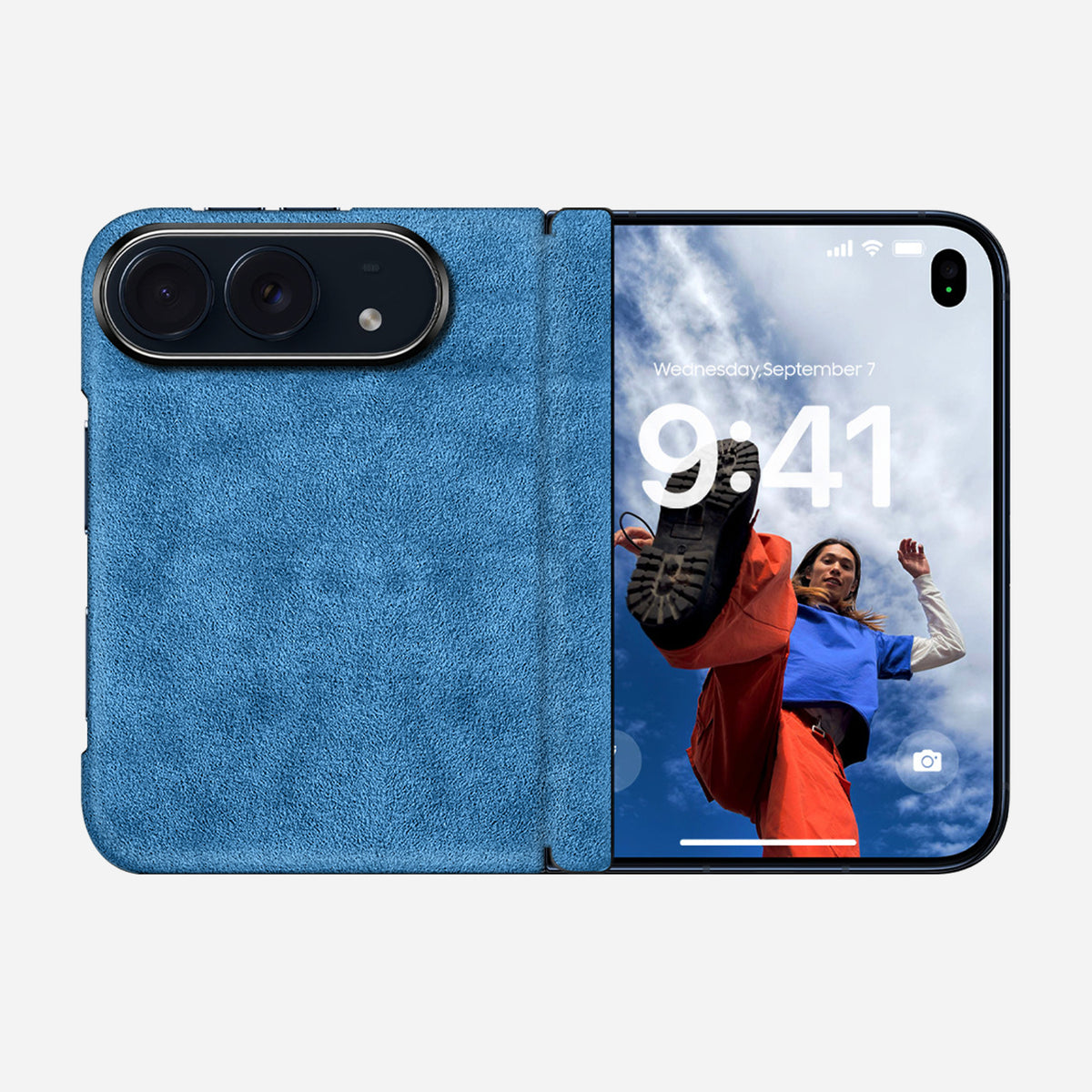 iPhone Duo Alcantara Case