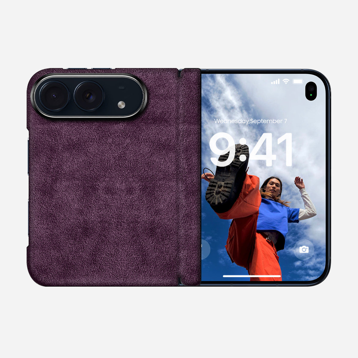 iPhone Duo Alcantara Case