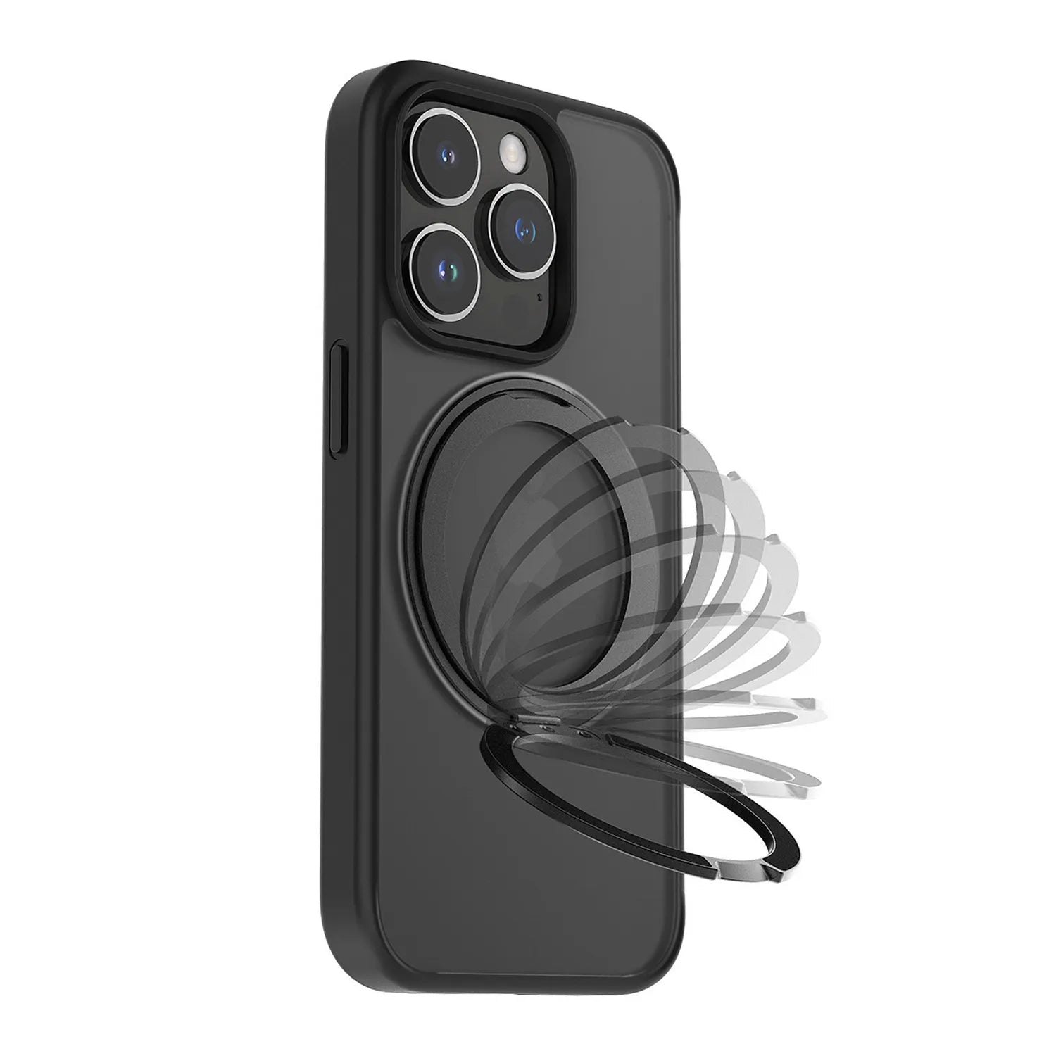 iPhone sport case with stand#color_black