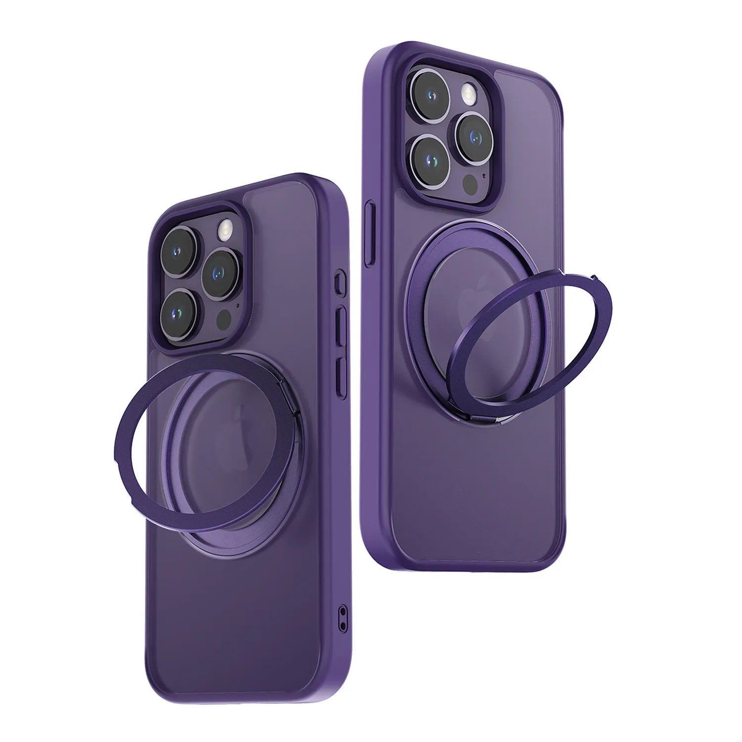 iPhone sport case with stand#color_deep purple