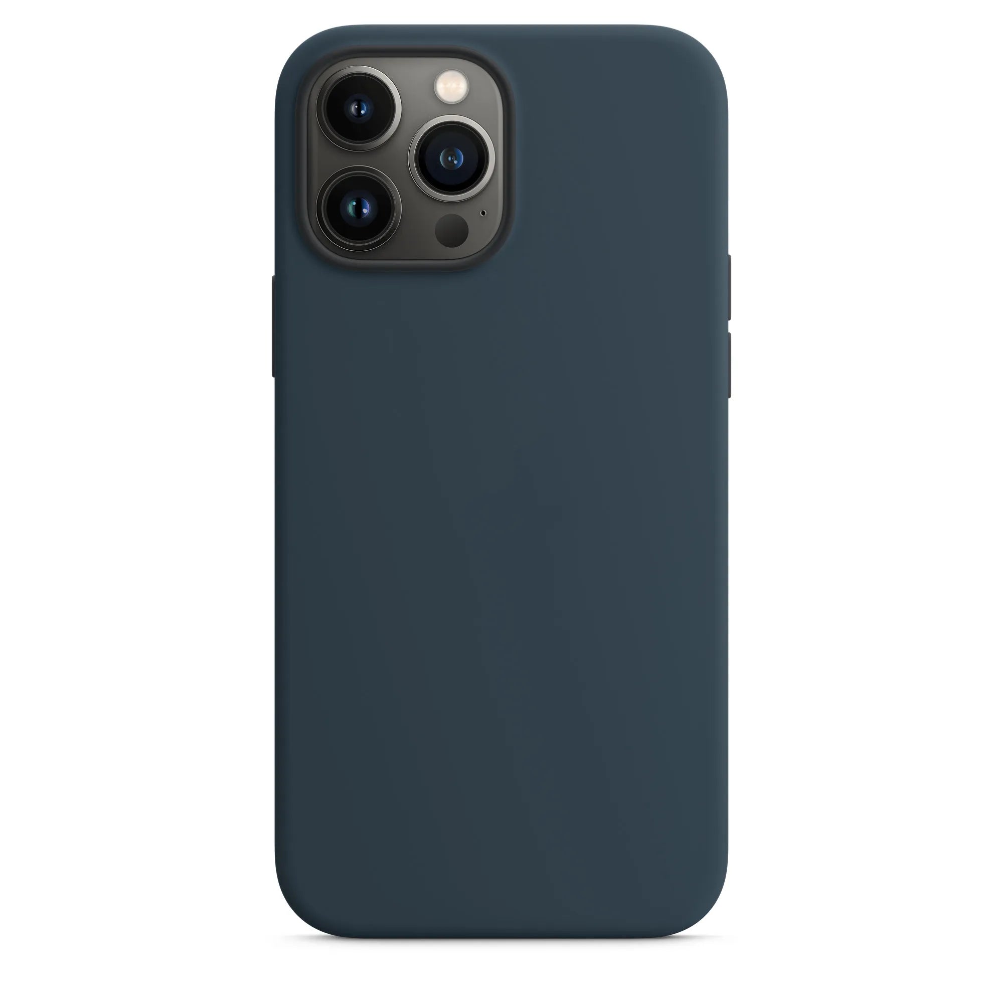 iPhone 13 Pro silicone case with MagSafe - storm blue