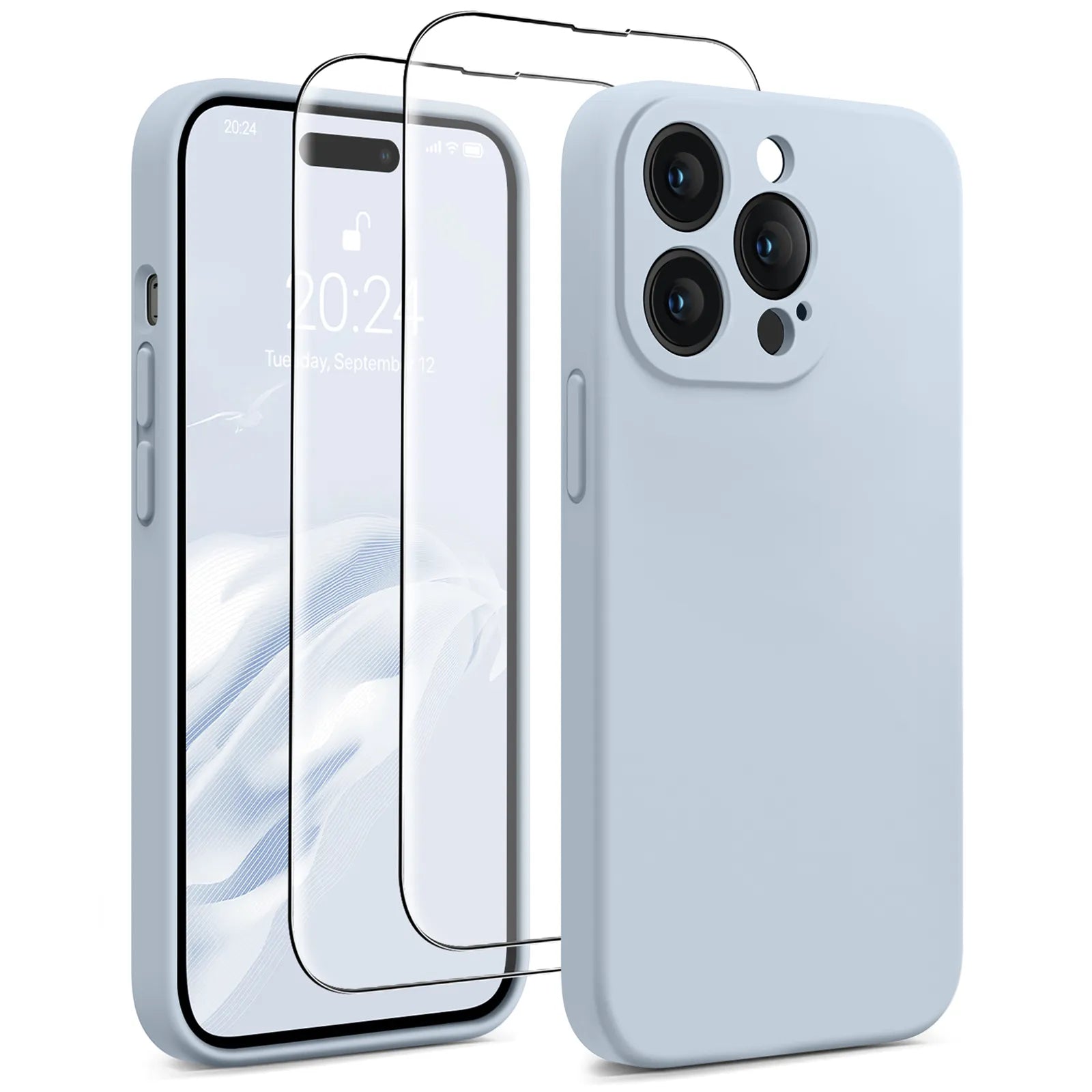 iPhone 14 Pro Max Silicone Case Set