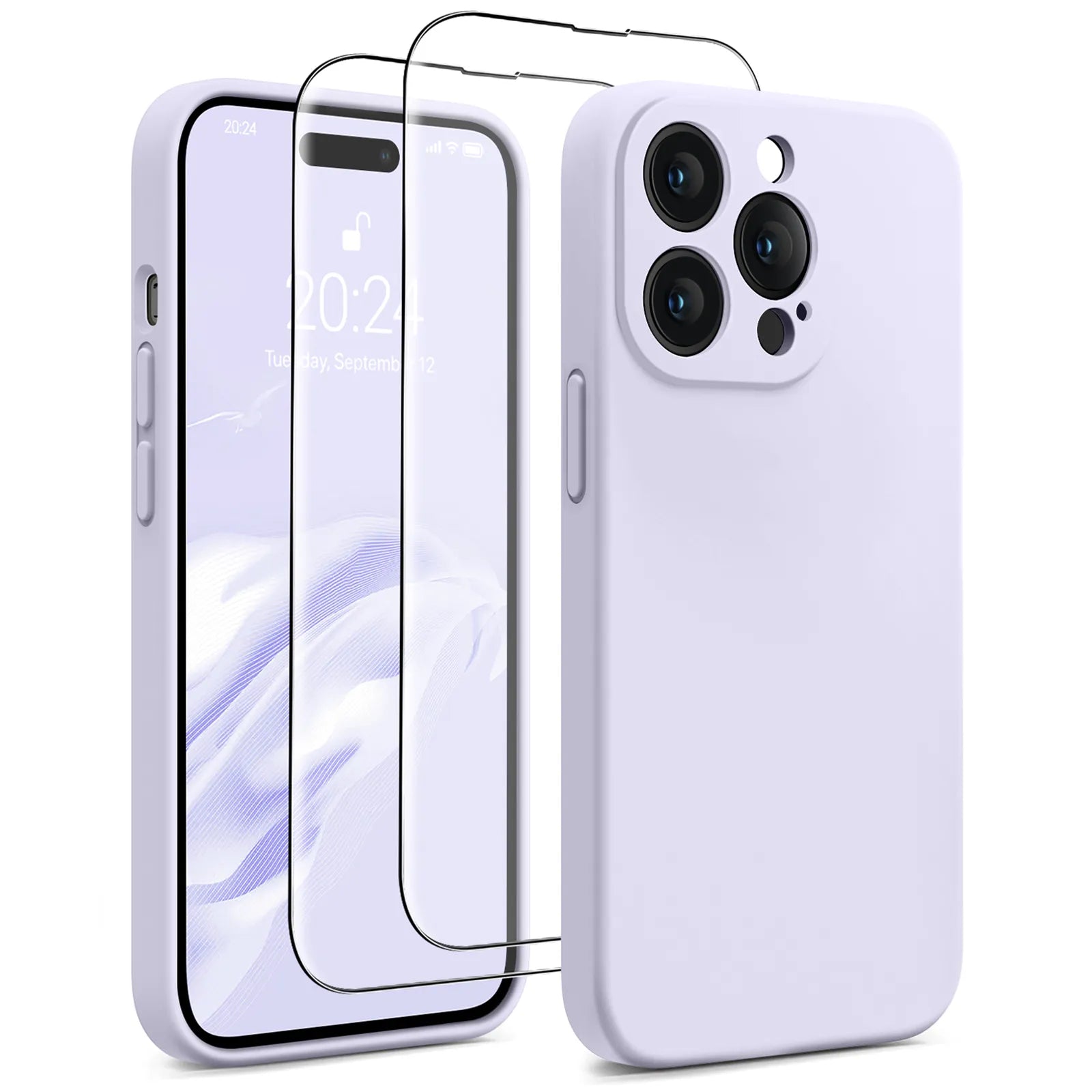 iPhone 14 Pro Max Silicone Case Set