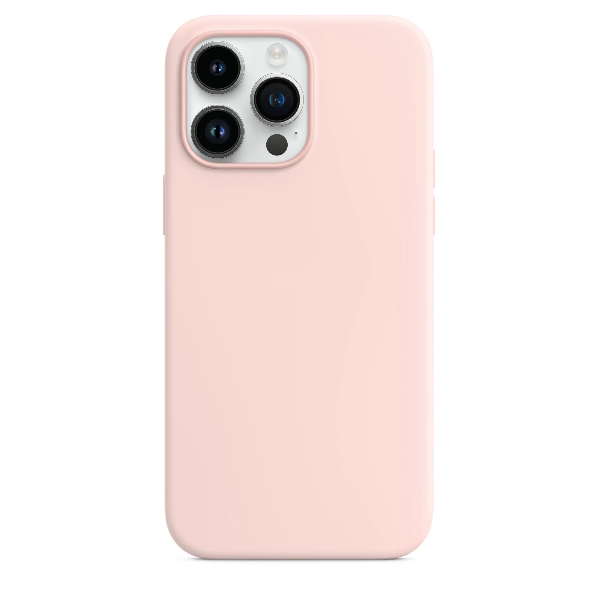 iPhone 14 Pro silicone case with MagSafe - pink