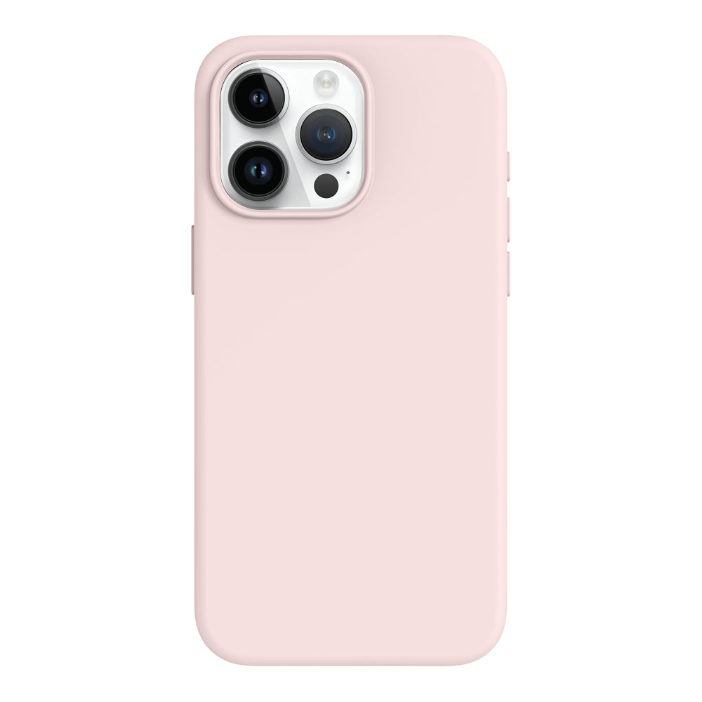 iPhone 15 Pro Max silicone case#color_chalk pink