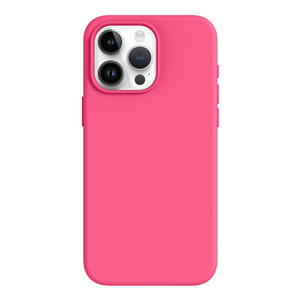 iPhone 15 Pro Max silicone case#color_hot pink