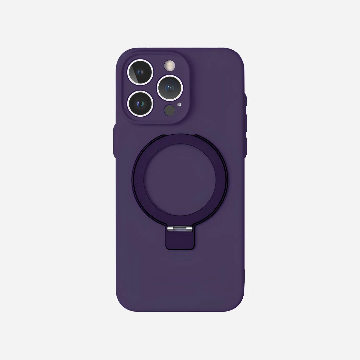 Best iPhone 15 Pro Silicone Case with Stand - MagSafe Compatible