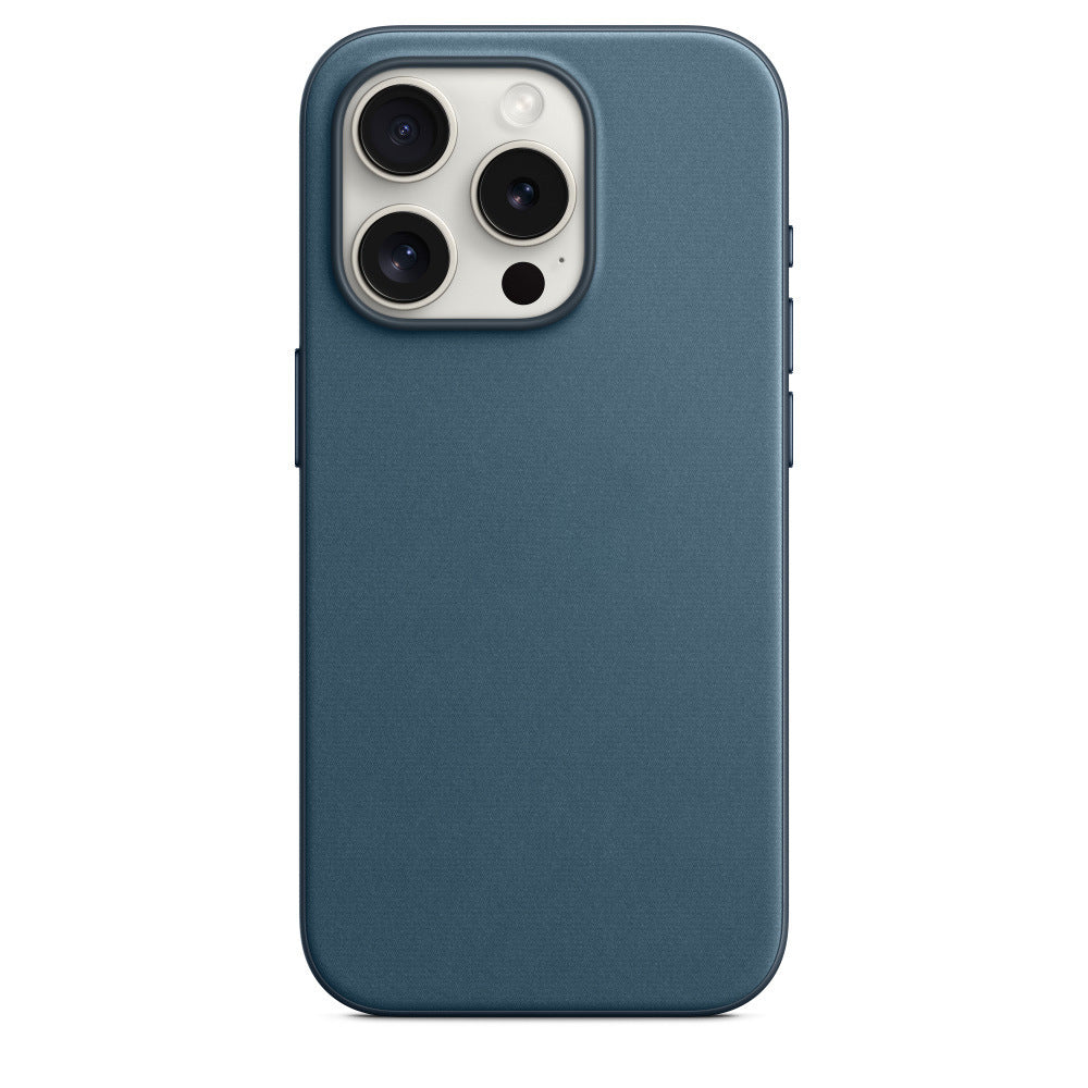 iPhone 15 Pro Max fine woven case with MagSafe#color_sea blue