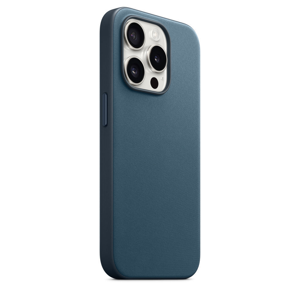 iPhone 15 Pro Max fine woven case with MagSafe#color_sea blue