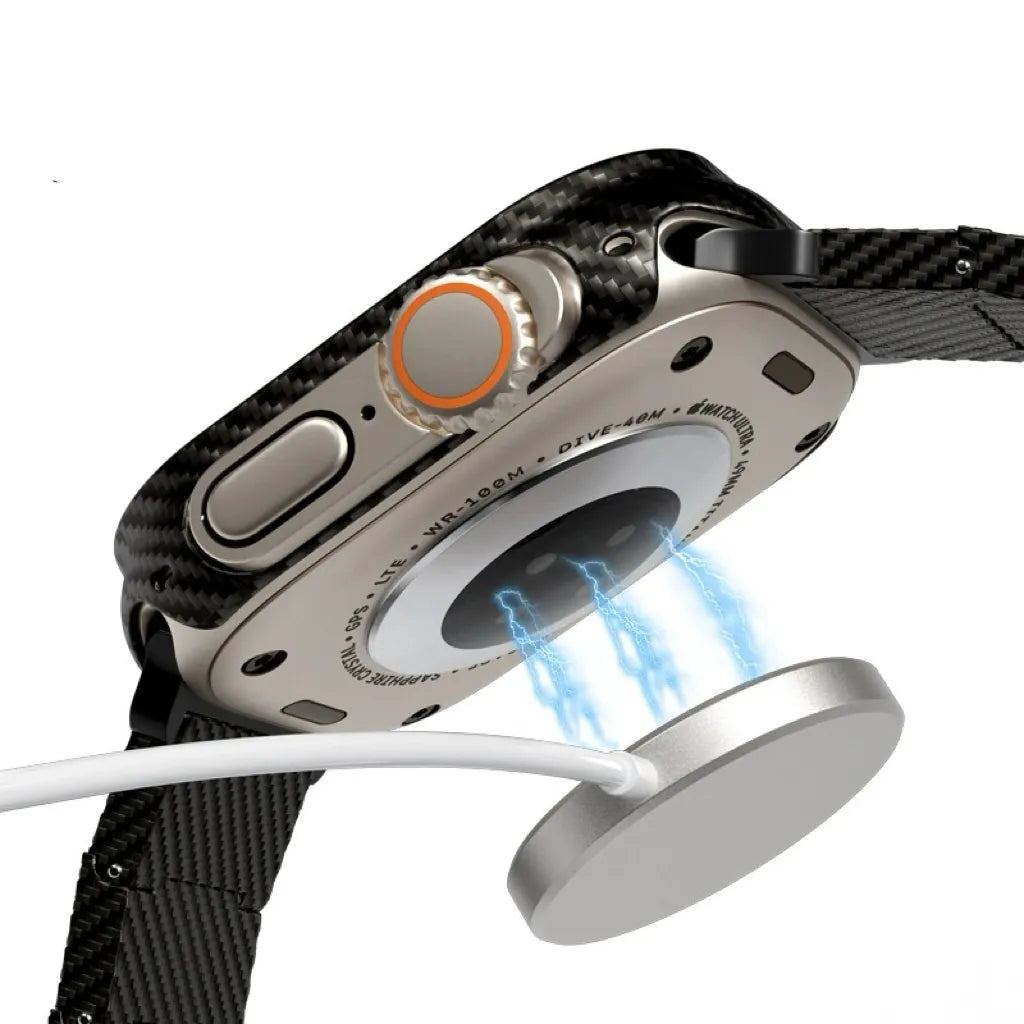 Aramid Fiber Apple Watch Case