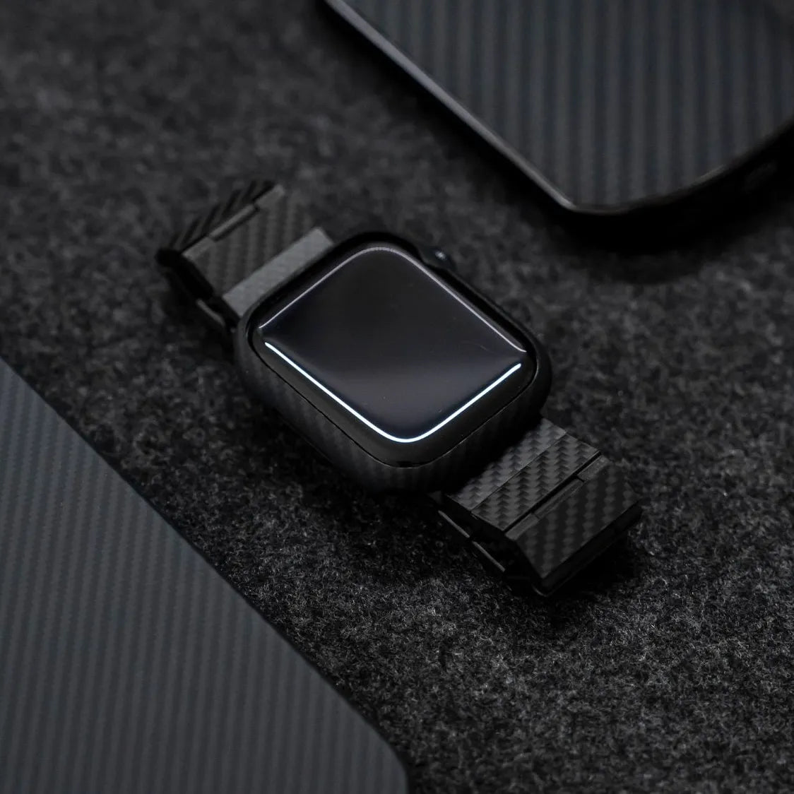 Aramid Fiber Apple Watch Case