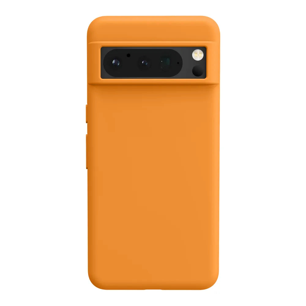 Pixel 8 Pro silicone case - apricot