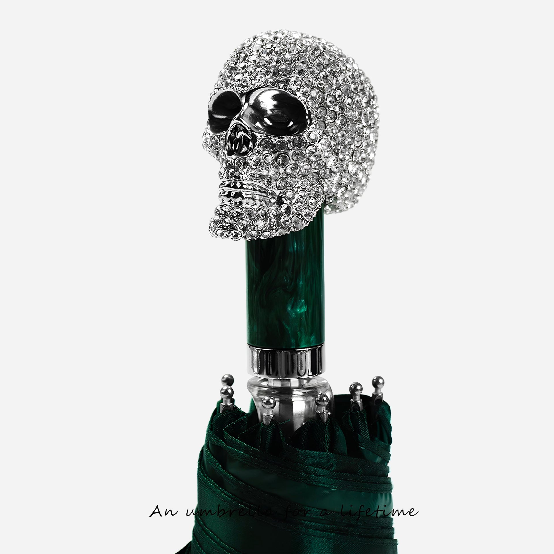 Premium Folding Umbrella with Diamond Handle