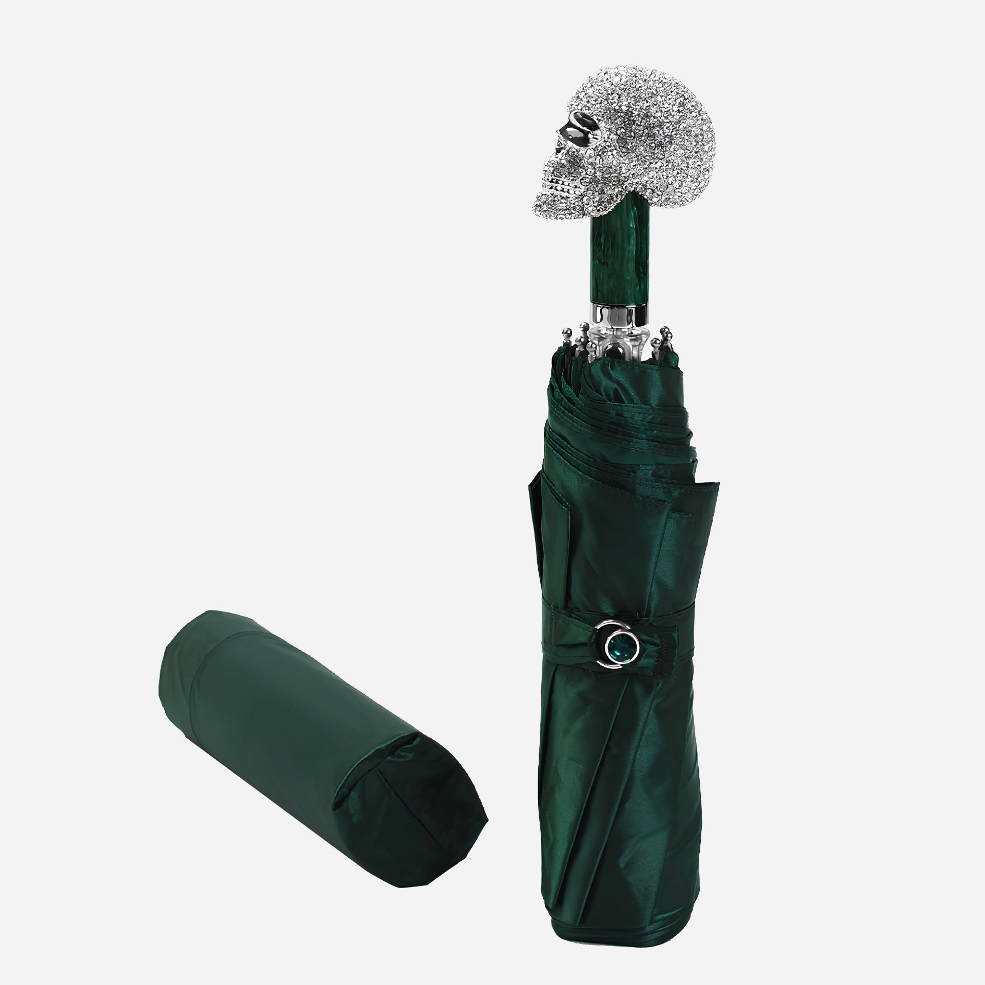 Premium Folding Umbrella with Diamond Handle