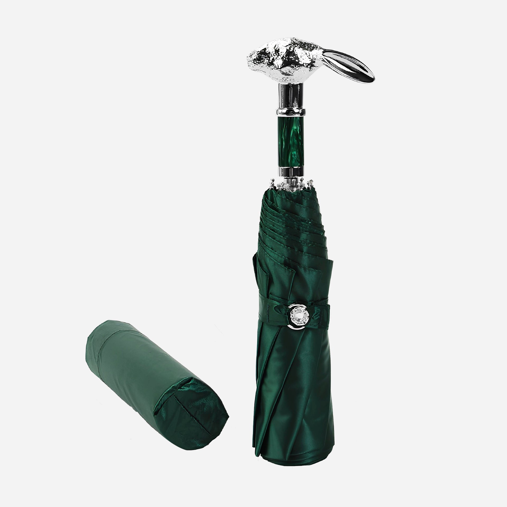 Premium Folding Umbrella with Rabbit Head Handle