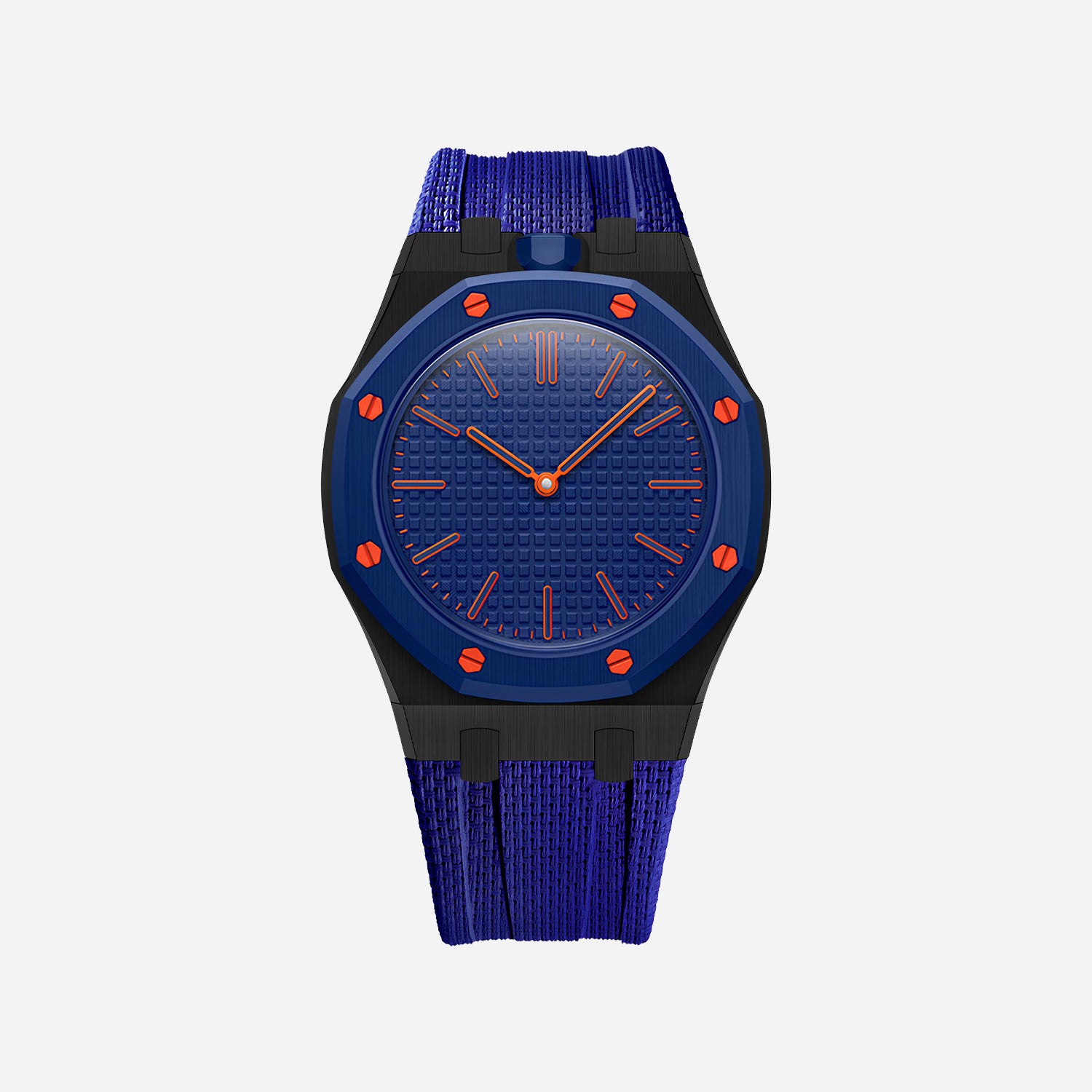 Rubber Strap & Case for AP x Swatch Royal Pop ORENJI HACHI